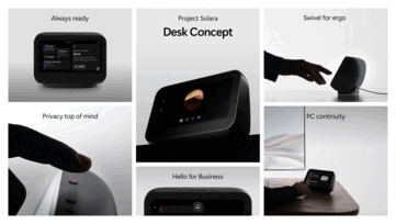 The smart display concept device.
