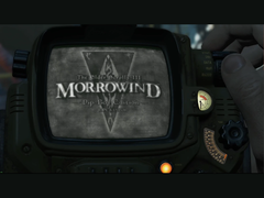 The Elder Scrolls: Morrowind running on Fallout 4's Pip Boy