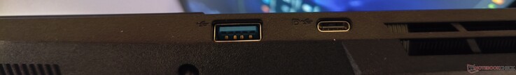 Right side: USB-A 3.1 Gen2, USB-C 3.2 Gen2 (incl. DisplayPort 1.4)