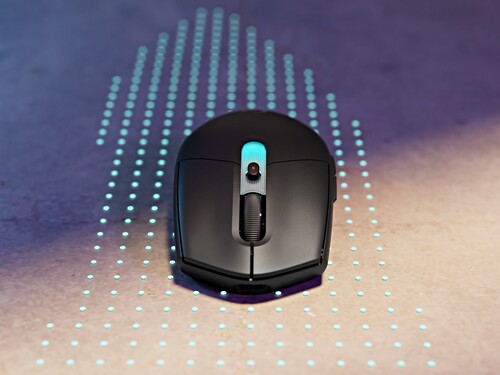 Logitech G305 X Superlight gaming mouse shown in black