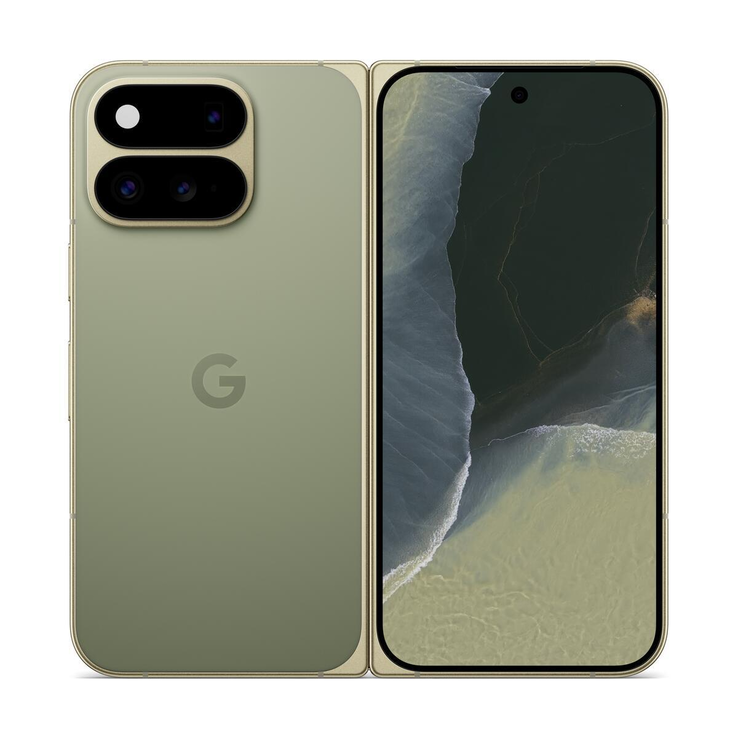 The Pixel 11 Pro Fold in Olive