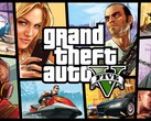 GTA 5 title screen.