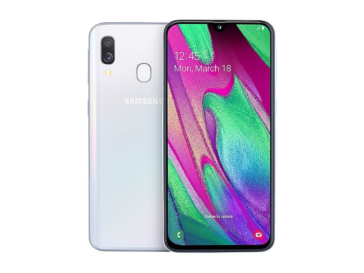 location where a cellphone is Galaxy A40