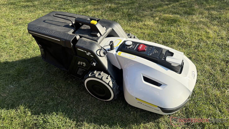 Mammotion's 2025 Yuka 1000 is one of the best robot lawn mowers for medium size lawns (Image source: Notebookcheck)