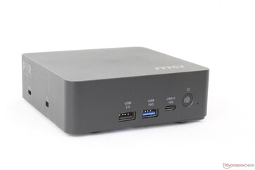 Front: USB-A 2.0, USB-A (10 Gbps), USB-C (10 Gbps), Fingerprint-enabled Power button