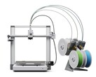 The Bambu Lab A2L supports multi-filament printing