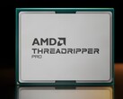 Artistic render of AMD Threadripper Pro CPU. (Image source: AMD)