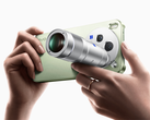 The Vivo X300s with a teleconverter accessory.