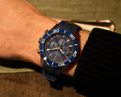 The Citizen Eco-Drive CA4733-00L chronograph, pictured on a wrist. (Image source: Citizen USA)