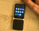 The Sidephone, pictured with the app drawer visible. (Image source: u/sebastiansnell on r/sidephone subreddit)