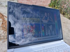 Outdoors under sunlight