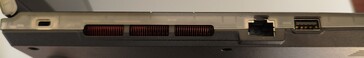 MSI Cyborg 15 ports on the left side.