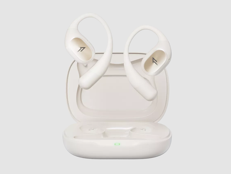 The Fit SE Open Earbuds S31 in white. (Source: 1MORE)