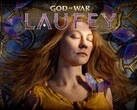 God of War Laufey trades Kratos' heavy brawling for Faye’s high-speed aerial agility.