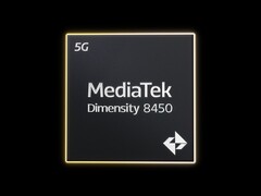 The MediaTek Dimensity 8450 already made its debut in Oppo's Reno14 Pro smartphone (Image source: MediaTek)