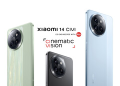 The Xiaomi 14 CIVI is the fourth Xiaomi 14 series smartphone released to date. (Image source: Xiaomi)
