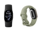 The Fitbit Edge in Obsidian and Olive.
