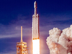 SpaceX Falcon Heavy rocket.