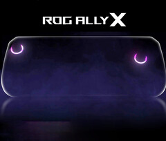 The ROG Ally will be available in a black finish with the release of the ROG Ally X. (Image source: ASUS - edited)
