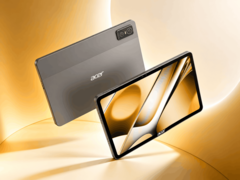 Acer Iconia Tab 12 5G tablet shown from the front and rear