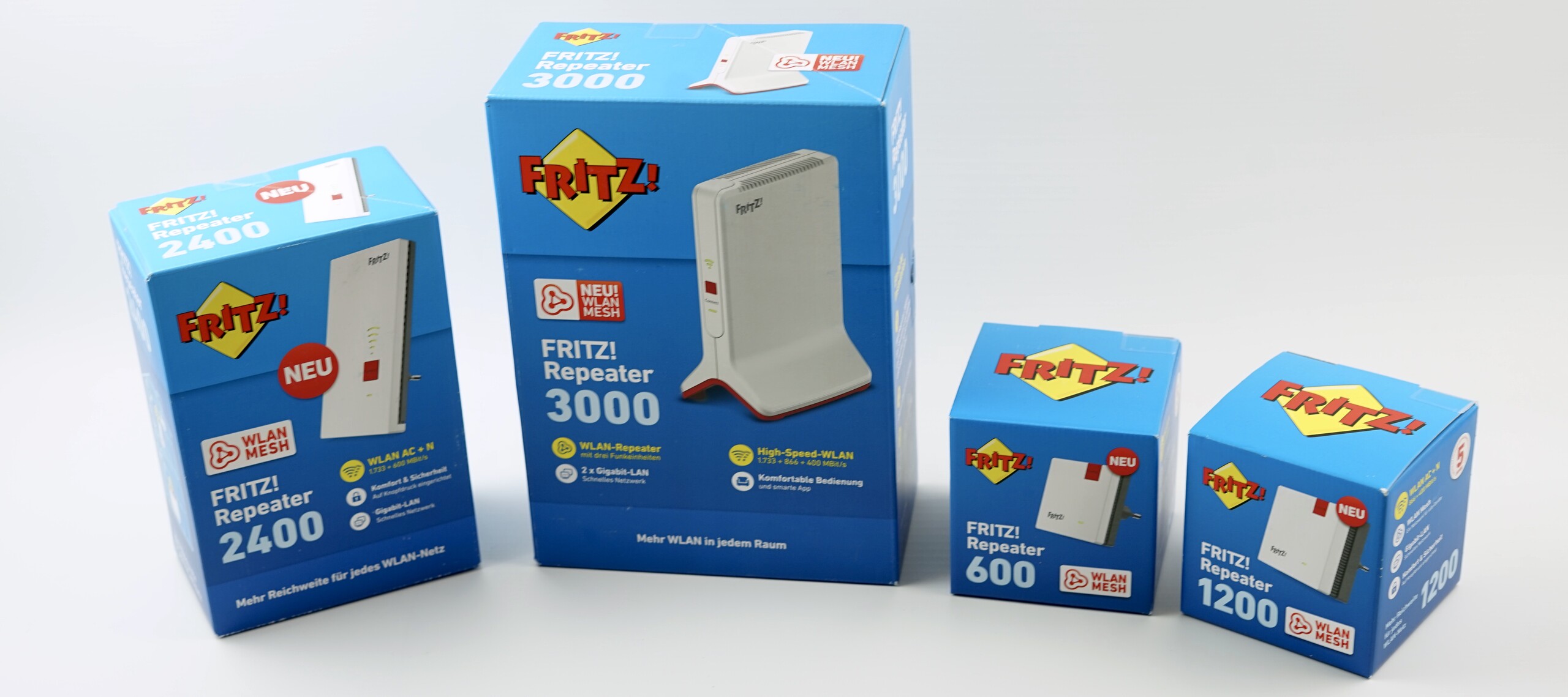 Fritz! 3000 and 600, NotebookCheck.net AVM Reviews WLAN Repeater Review 2000 1200, - 1750E,