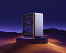 Alienware Area-51 desktop has only intake fans and no fan actively pushing heat out of the system to minimize fan noise. (Image source: Dell)