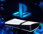 Banner for PS5 Pro console with PlayStation logo shown