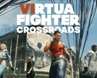 Promotional cover art for Virtua Fighter Crossroads