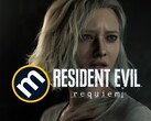 Grace from Resident Evil Requiem shown with Metacritic logo