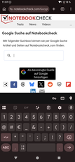 Sony Xperia 1 VIII Keyboard Review