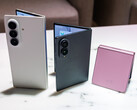 The new models in the Galaxy Z series.