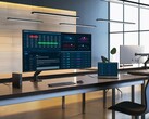 The Dell UltraSharp 52 Thunderbolt Hub Monitor can be connected to four computers at the same time. (Image source: Dell)