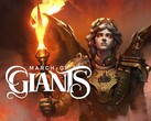 Key art for March of Giants, the steampunk-inspired war MOBA that Ubisoft has acquired from Amazon Games Montreal. (Image source: Ubisoft)