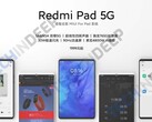 The Redmi Pad 5G is touted to sport four speakers. (Source: Tech in Deep)