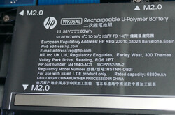 83-Wh battery