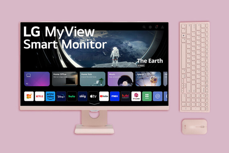 The new Smart Monitor Desktop Setup bundle. (Source: LG)
