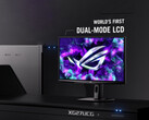 The ROG Swift OLED PG32UCDP is the first gaming monitor outside of expensive OLED examples that support two display modes. (Image source: ASUS - edited)