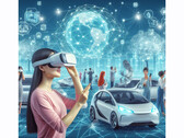 6G networks transform virtual reality, collaborative robots and autonomous driving (Symbolic image: Bing AI)