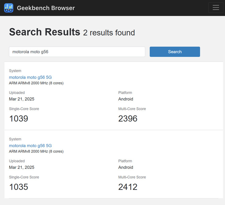(Image source: Geekbench)