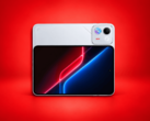 The Honor WIN gaming tablet features a silver rear design and a bold red and blue display