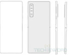 The alleged Huawei patent's images. (Source: Techie Word)