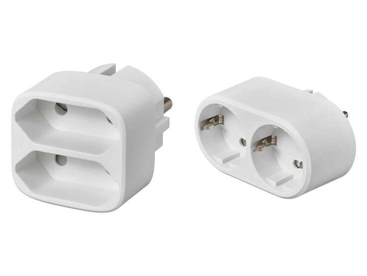 The new IKEA Koppla 2-way adaptor plugs