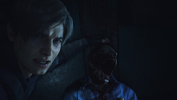 Resident Evil 2 gameplay screenshot