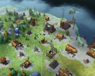 An image showing a village in Northgard: Definitive Edition.