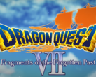 The Dragon Quest VII logo pictured (image source: Nintendo)