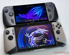 The MSI Claw 8 AI+ was more than a match for the ROG Ally X during our review from earlier this year. (Image source: Notebookcheck)