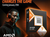A promotional poster of the AMD Ryzen 7 9850X3D (image source: AMD)