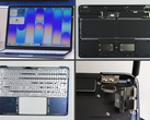 Pictures showcasing iFixit's Apple Macbook Neo teardown