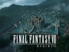 Banner for Final Fantasy 7 Rebirth is shown (Image source: Square Enix YouTube with edits)
