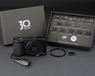 The Ricoh GR IV 30th Anniversary Edition Kit comes with commemorative accessories and pins.